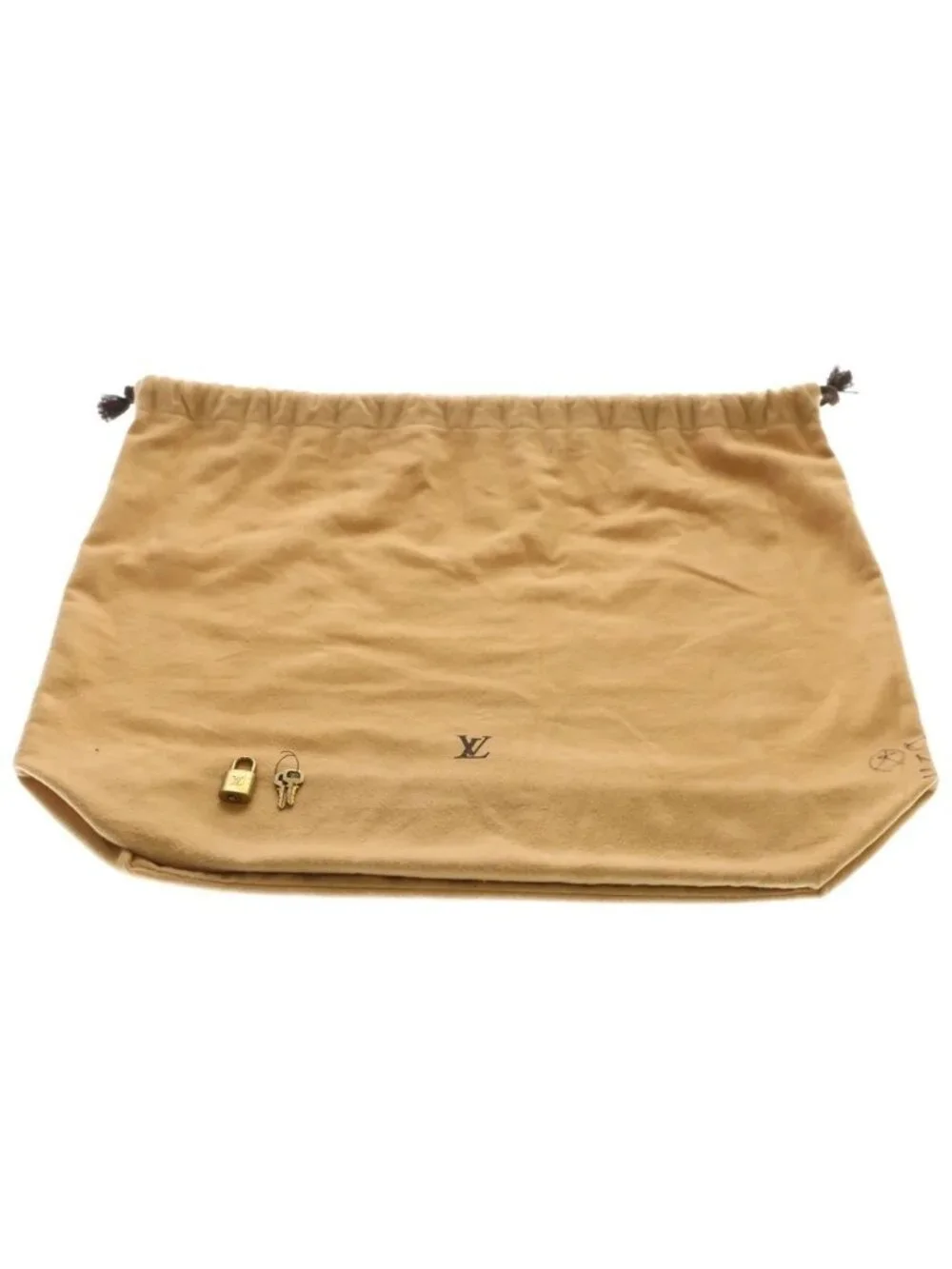 Louis Vuitton Monogram Evasion Boston Bag Leather Brown